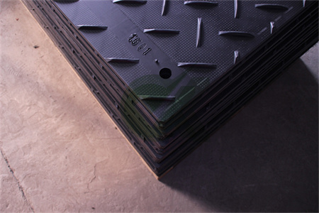 <h3>12.7mm thick Ground protection mats 80 tons load capacity </h3>
